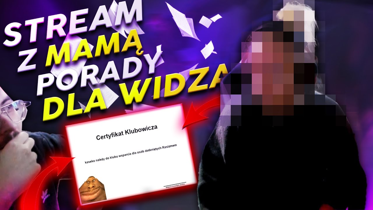 Mama Przejmuje Streama Kaseko | Porady Dla Widzów | Certyfikat Klubowicza R?