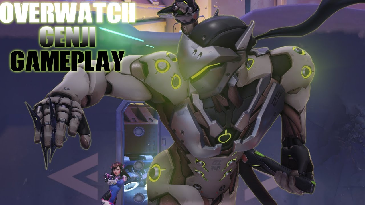 Overwatch - Genji Gameplay (No Commentary)