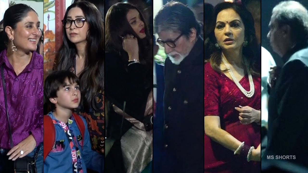 Dhirubhai Ambani School Annual Day | Amitabh, Aishwarya Rai, Nita Ambani, Kareena, Mukesh Ambani