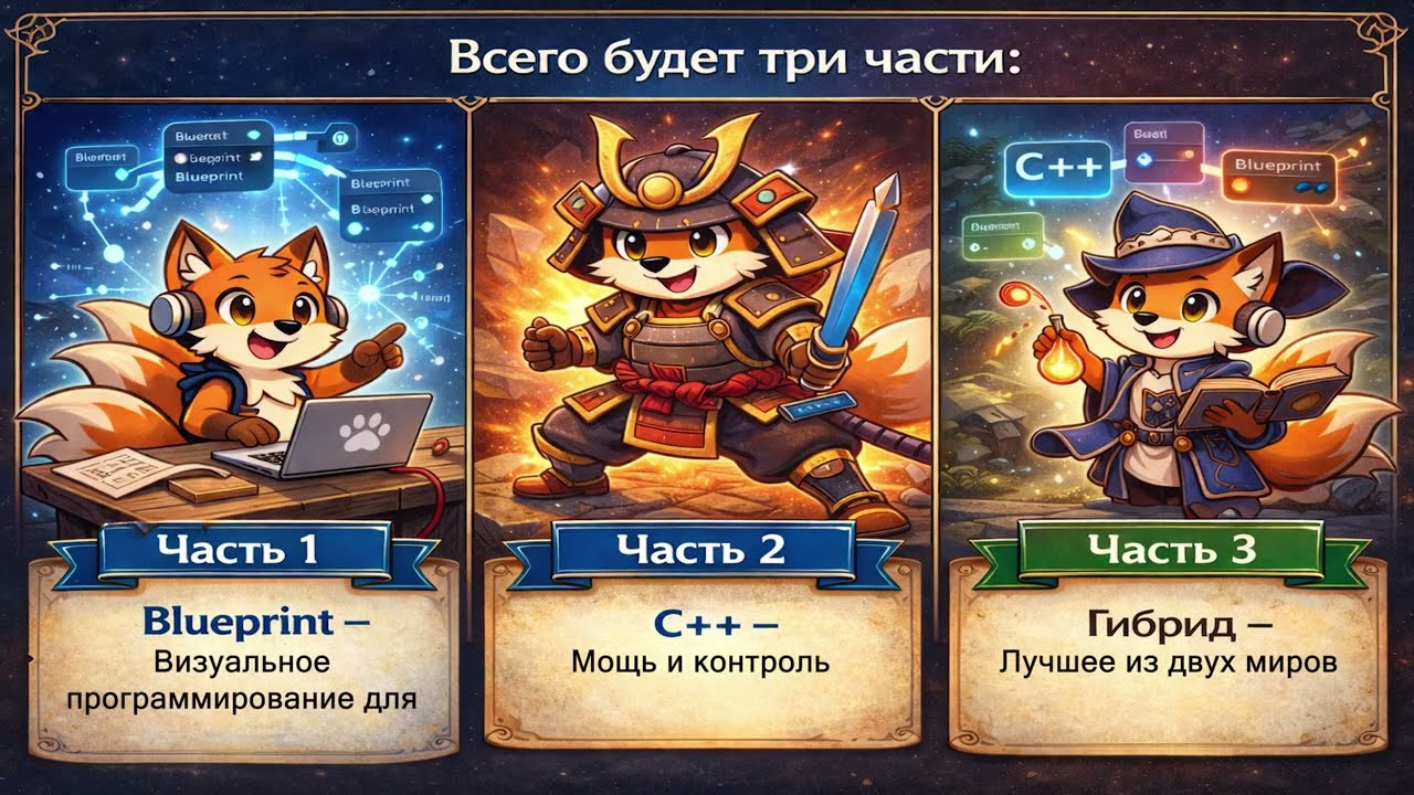 Создаю свою RPG на UE5.7 — DevLog #11 | Blueprint VS C++