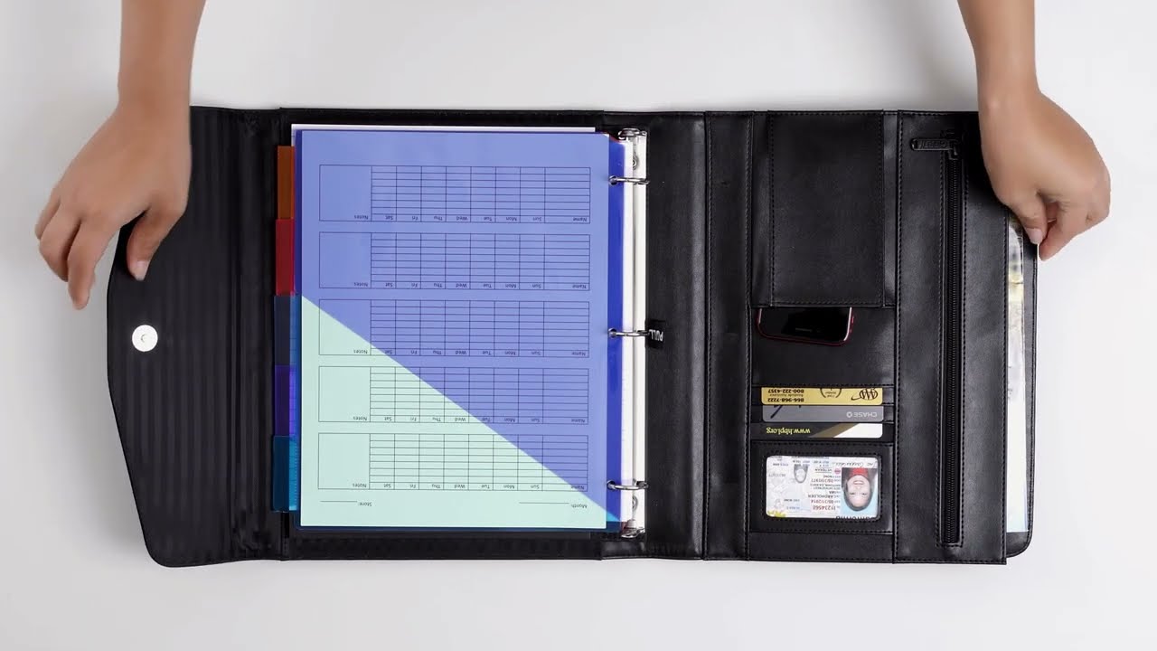 The V.P. Pro Binder Folio by Case It