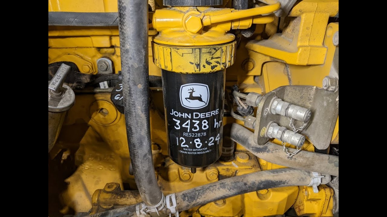 Deere 4.5L Потеря топлива Prime