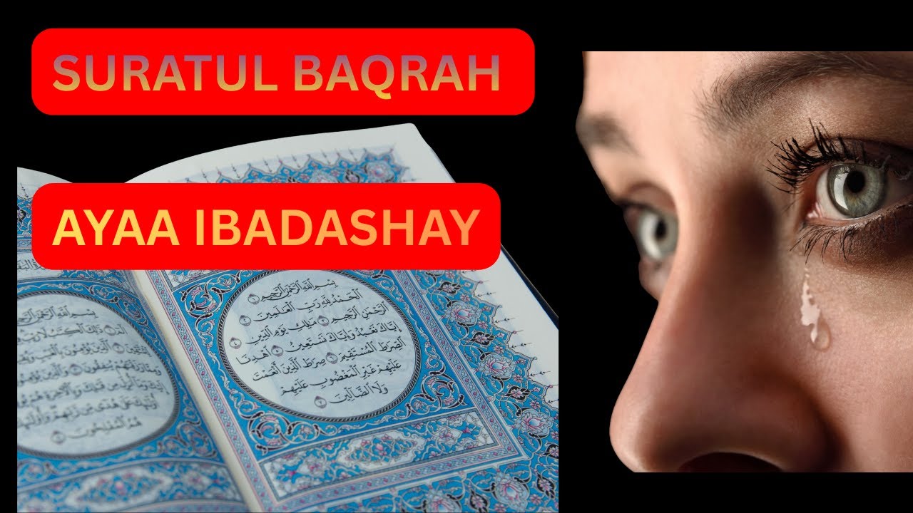 #SURATUL_BAQRAH AYAA IBADASHAY