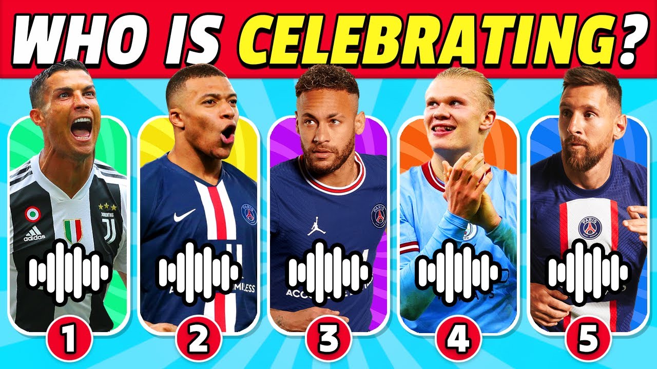 Guess Who Is Dancing? Celebration Dance 🕺⚽ Messi, Ronaldo Siuuu, Mbappe, Neymar Jr