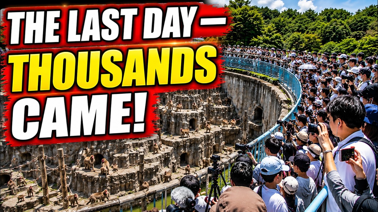 Thousands Came to See Punch on the Last Day Before the Zoo Renovation!