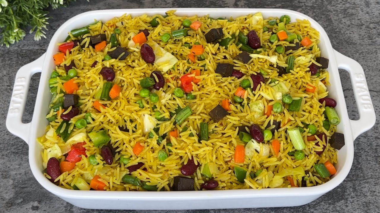 THE BEST NIGERIAN FRIED RICE RECIPE