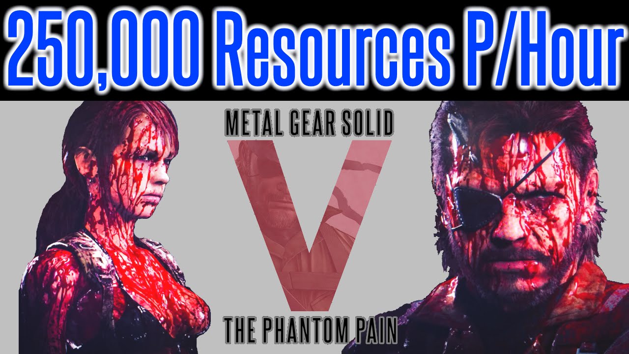 MGSV Phantom Pain &mdash; советы по бесконечному фарму ресурсов | Руководство | Топливо, металлы, биома...