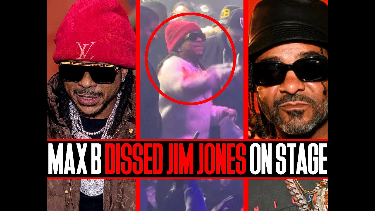 Max B Dissed Jim Jones & Chrissy While Performing & Apologizes After Being Confronted (AUDIO)