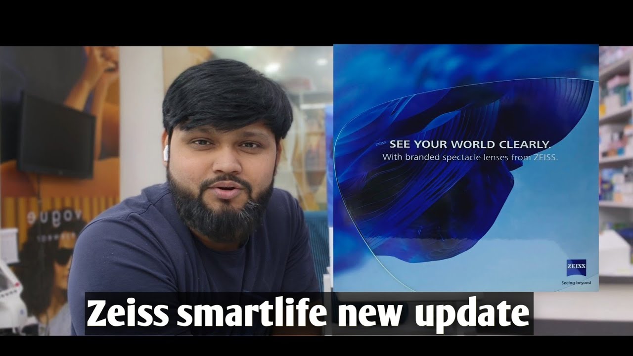 Zeiss smartlife lenses | Zeiss photo fusion x Black colour | Zeiss smartlife lens new update