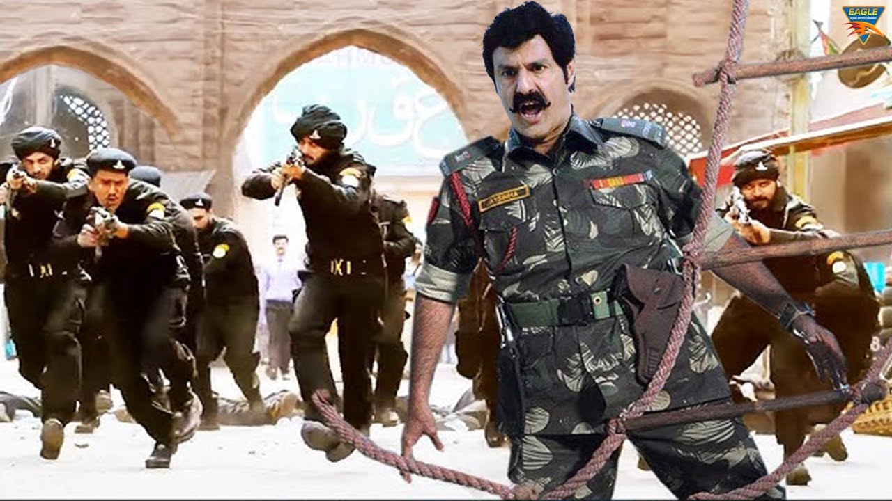 साउथ की धमाकेदार एक्शन हिंदी मूवी | Balakrishna | South Dubbed Hindi Action HD Full Movie Scene