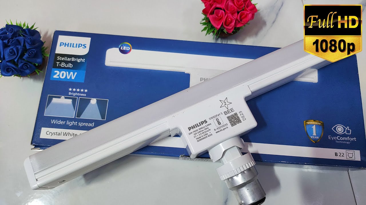 PHILIPS Stellar Bright 20 watt LED T-Bulb | Philips T Bulb Led Light