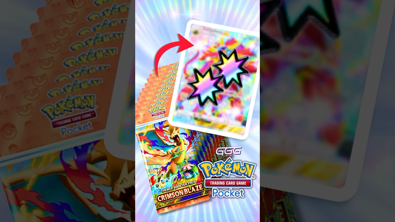 Opening 10 Packs Pokemon Pocket Crimson Blaze Card Opening 