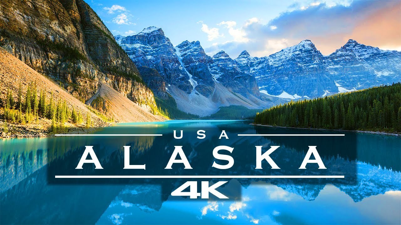 Alaska, USA 🇺🇸 - by drone [4K]