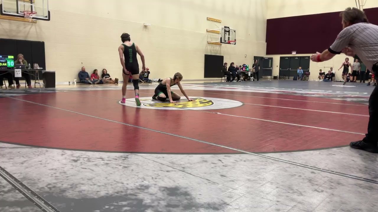 Bruin duals crazy comeback against hill crest #wrestling #comeback