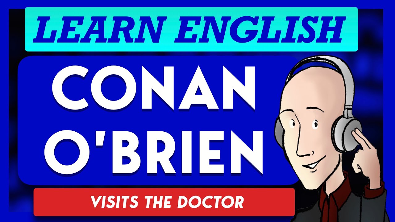 CONAN O'BRIEN teaches us DIARRHEA |  Learn English