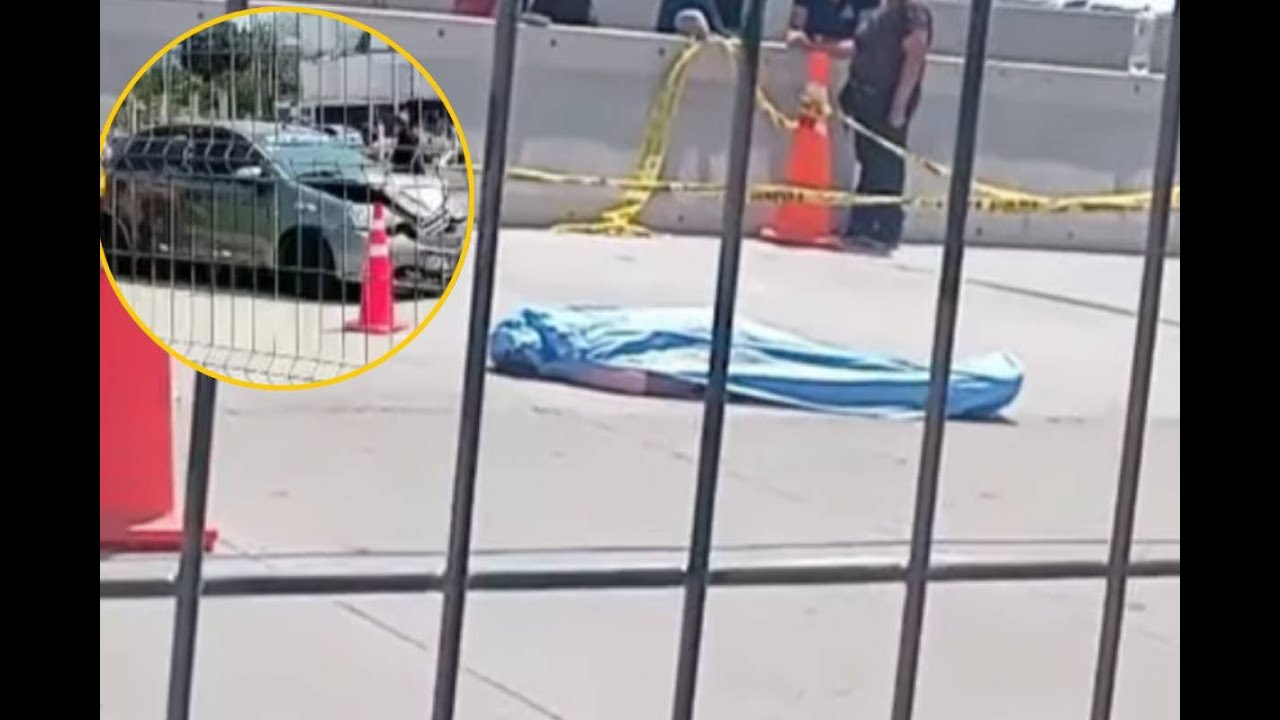 Vecinos y familiares de abuelita atropellada en la Vía Expresa Sur realizan plantón como protesta