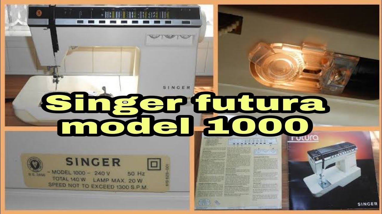singer futura model 1000 problème de pignon