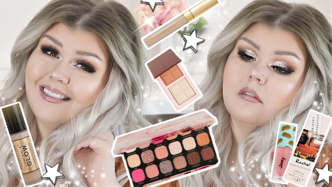 TESTING New Makeup Revolution | My Go-To Glam Look