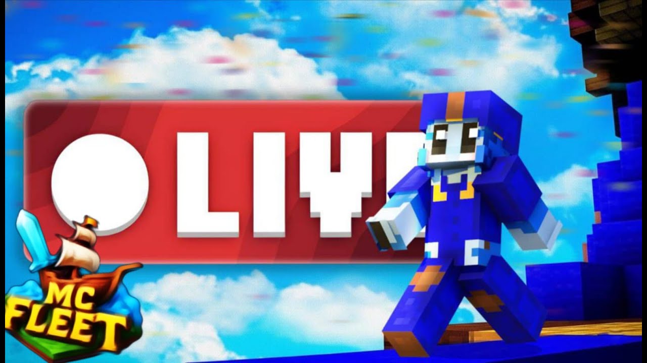 Minecraft BEDWARS live in McFleet With Glorious Model O 40+ CPS GamesWithgod 