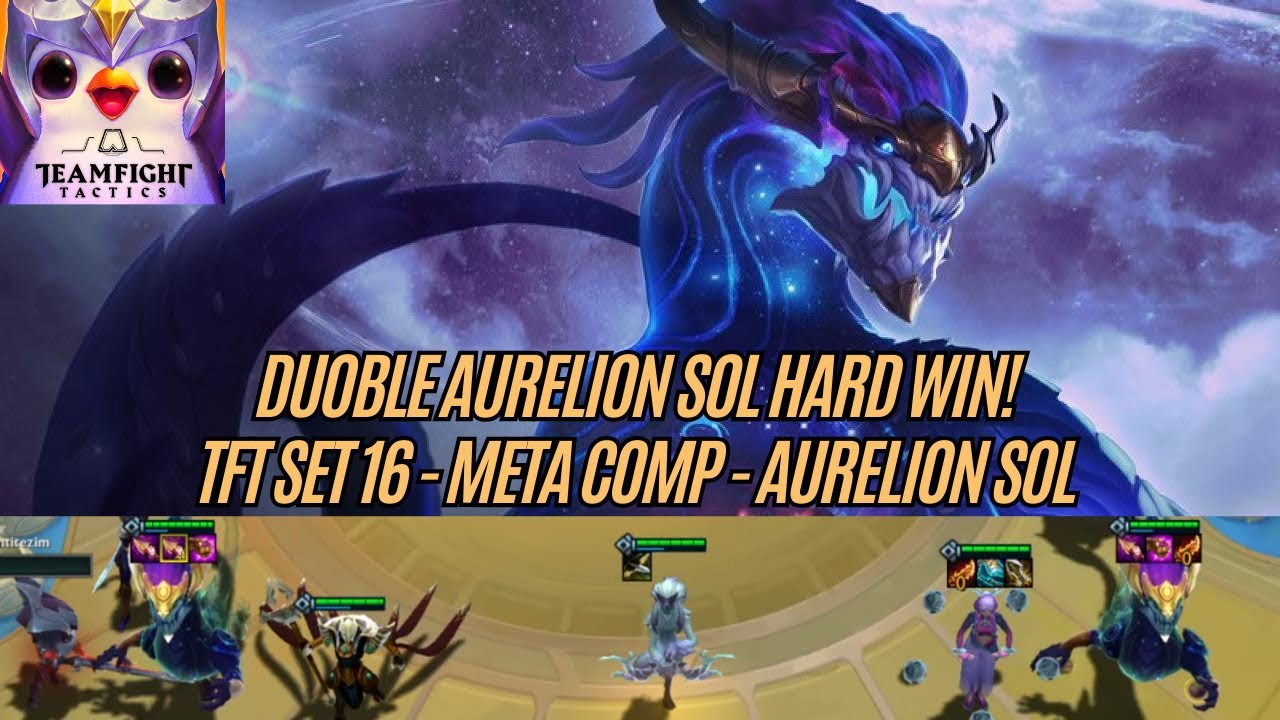 🔥 Teamfight Tactics (TFT) Set 16 (2026)-⚡ 2x Speed Gameplay | No Wasted Time META COMP AURELİON SOL!