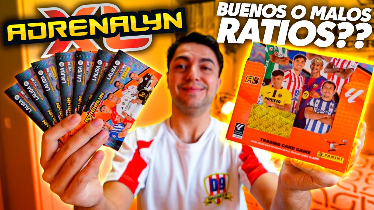 EN BUSCA de BALONES de ORO!!! APERTURA 50 SOBRES ADRENALYN XL 2025/26!!