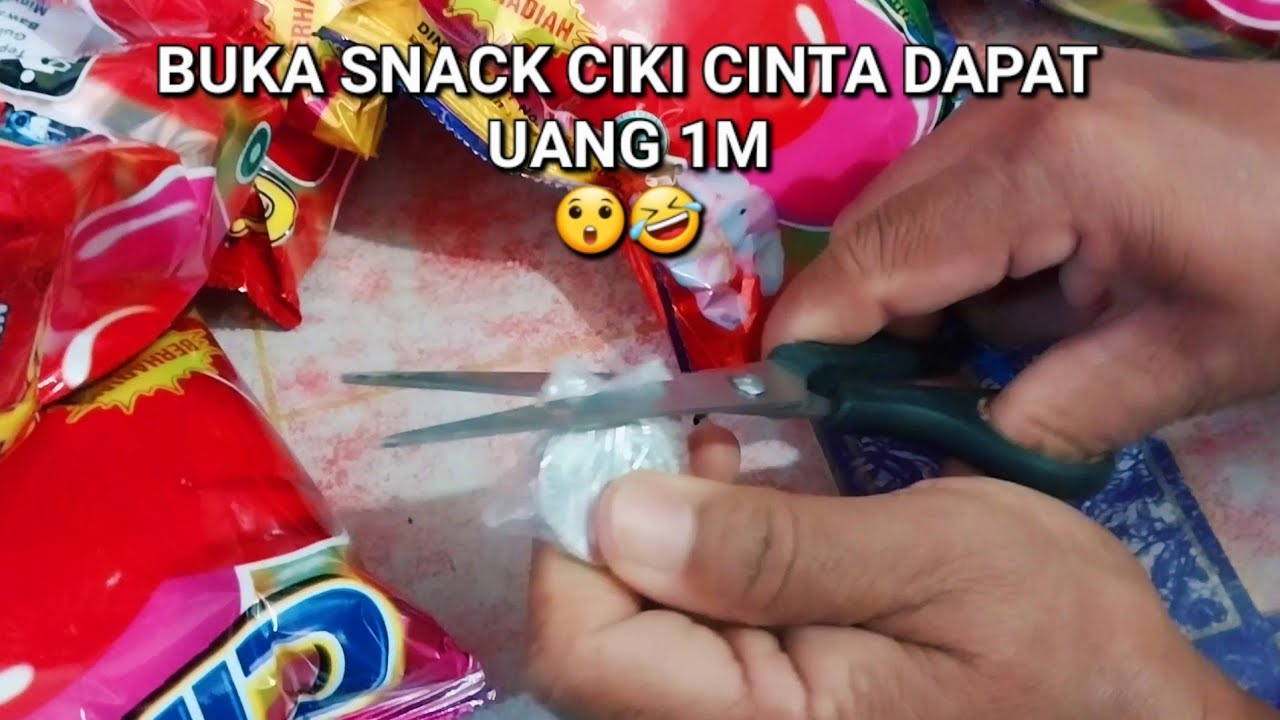 UNBOXING SNACK CIKI CINTA BERHADIAH..