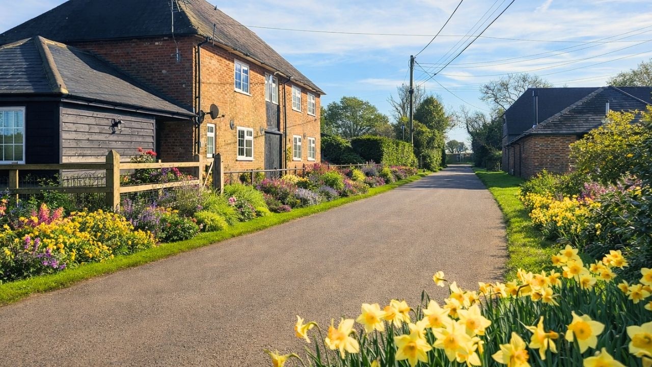 Hidden Village Near Canterbury, ENGLAND - A Calm Countryside Walk. SOLE STREET