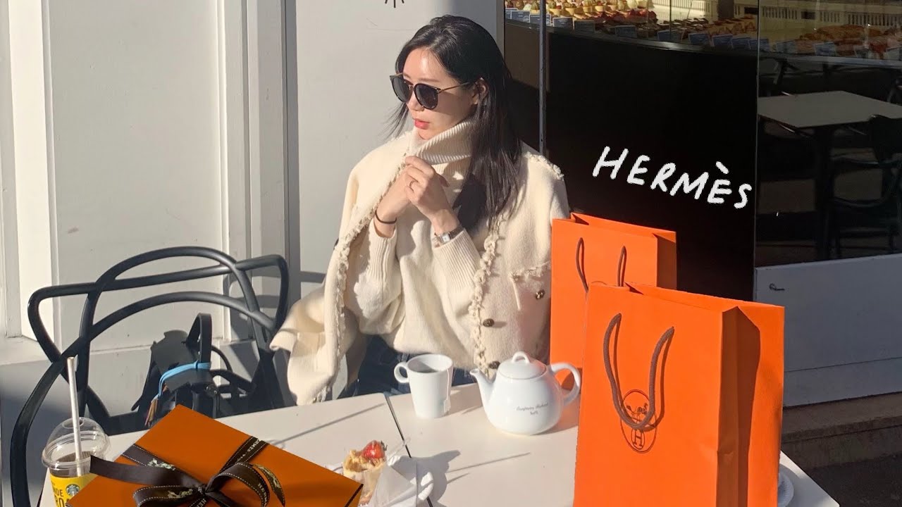 파리 에르메스 본점 가서 켈리백 한번에 받은 썰 푸는 영상| 켈리 포쉐트 가격 | hermes Paris 2020