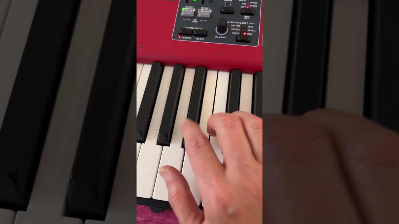 Nord Piano 6 abnormal mechanical key clicks