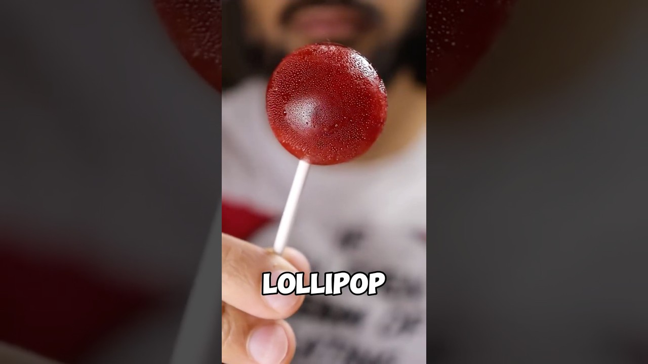 Why lollipop sticks have a tiny hole at the bottom? 🍭