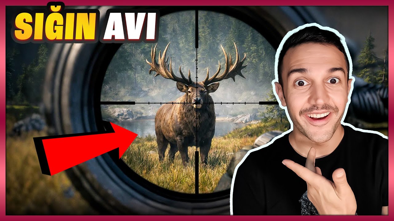 😱 Tek Atışta Sığın Avlamaya Çalıştım.. | theHunter: Call of the Wild 🎯