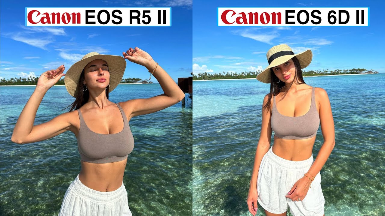Canon Eos R5 Mark II Vs Canon Eos 6D Mark II Camera Test Comparison