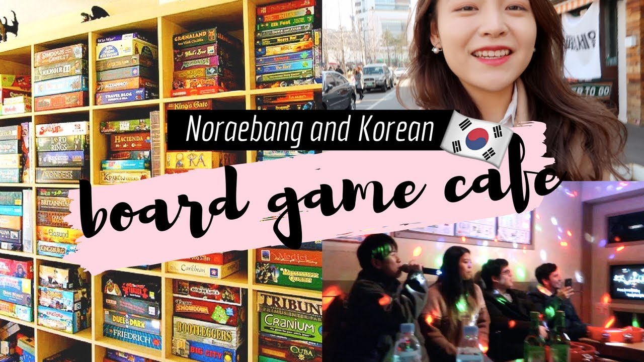 Korean Board Game Cafe + Noraebang w/ SNU Buddy 🇰🇷 Korea Vlog
