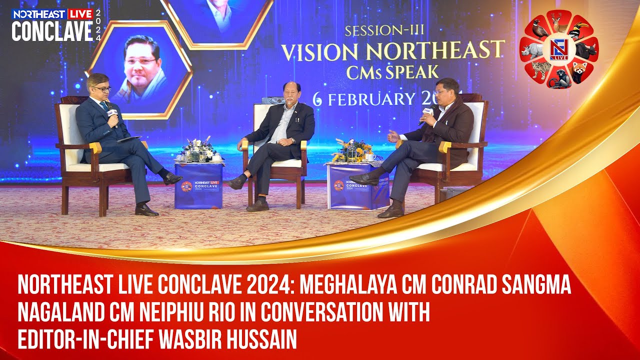 VISION NORTHEAST: Meghalaya CM Conrad Sangma, Nagaland CM Neiphiu Rio share their thoughts and plans