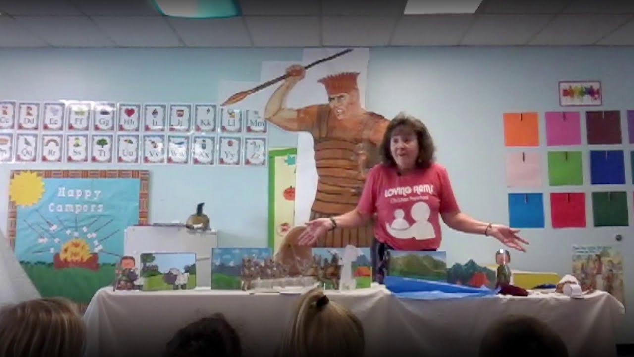Kids' Bible Lesson David & Goliath