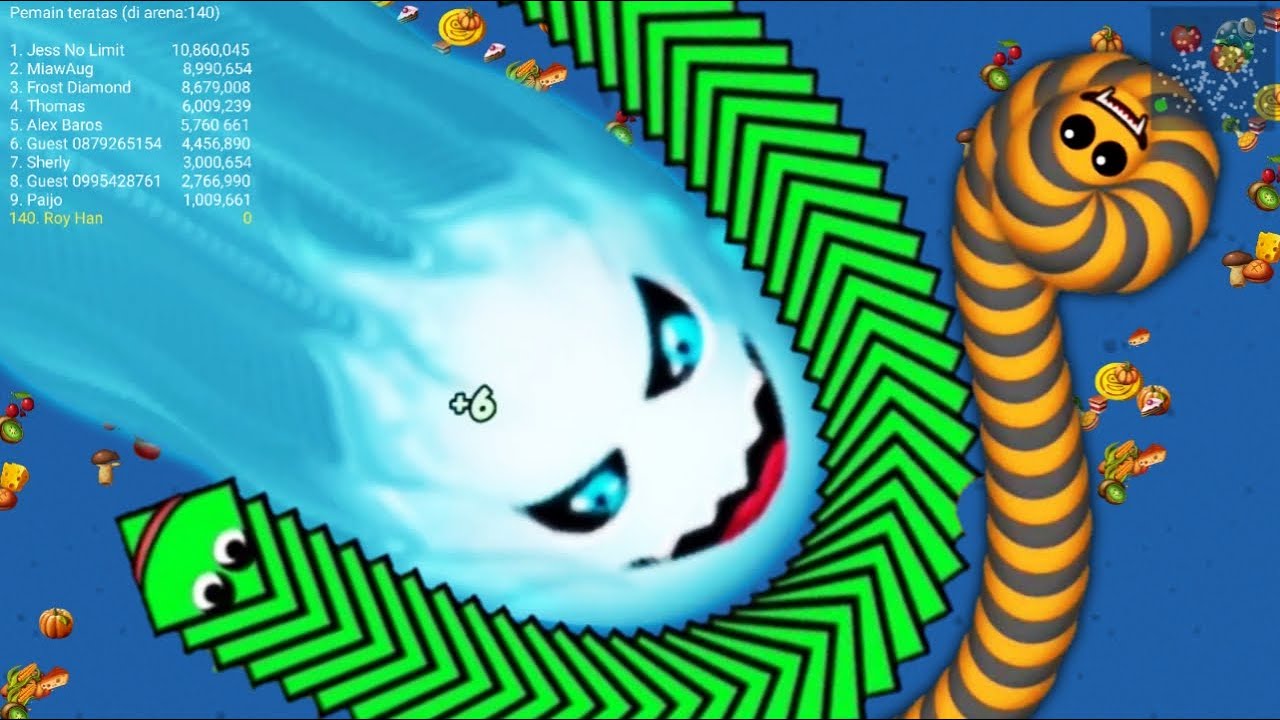 Worms Zone.io Hack - Monster Slither Snake Top 01