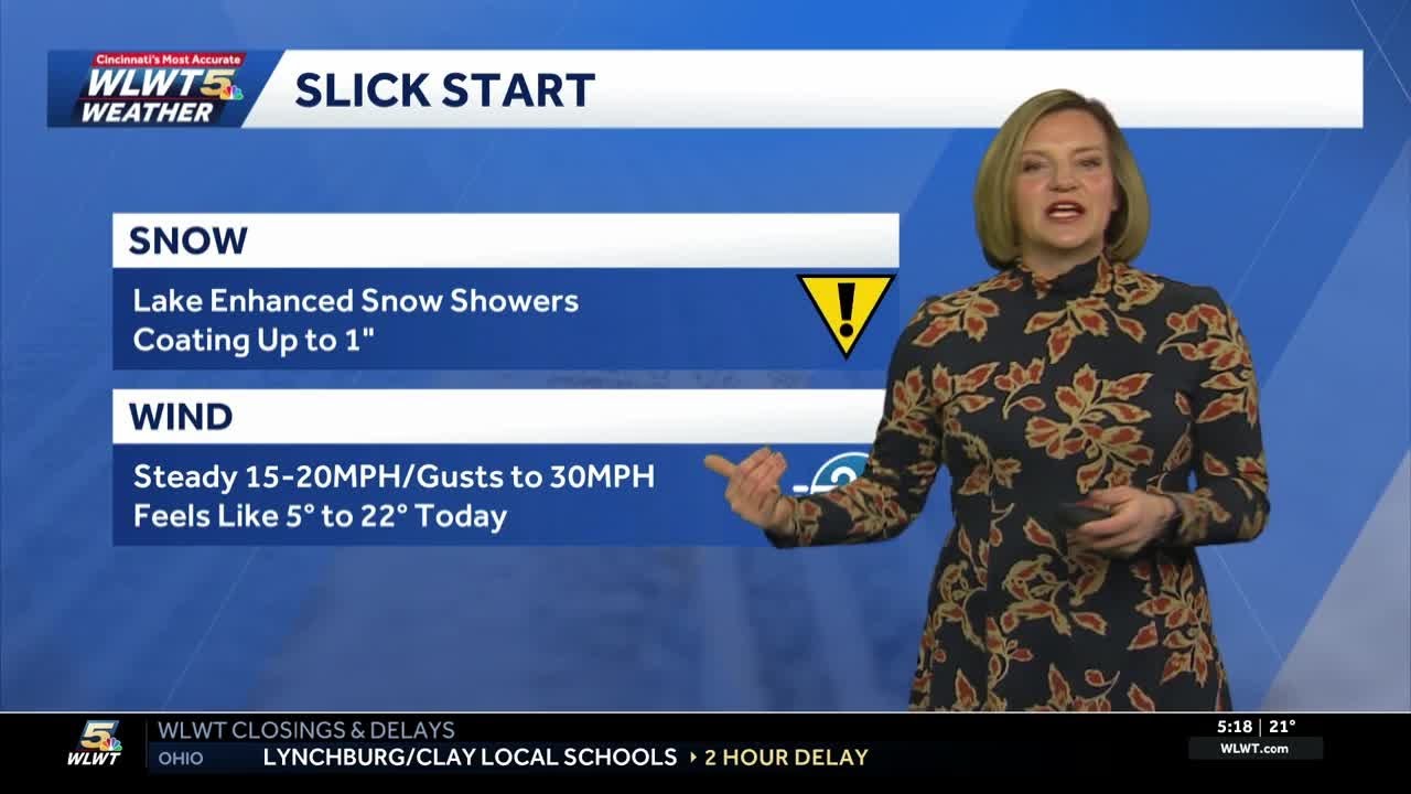 Impact day: Overnight snow leads to slick roads as February feel returns to Greater Cincinnati