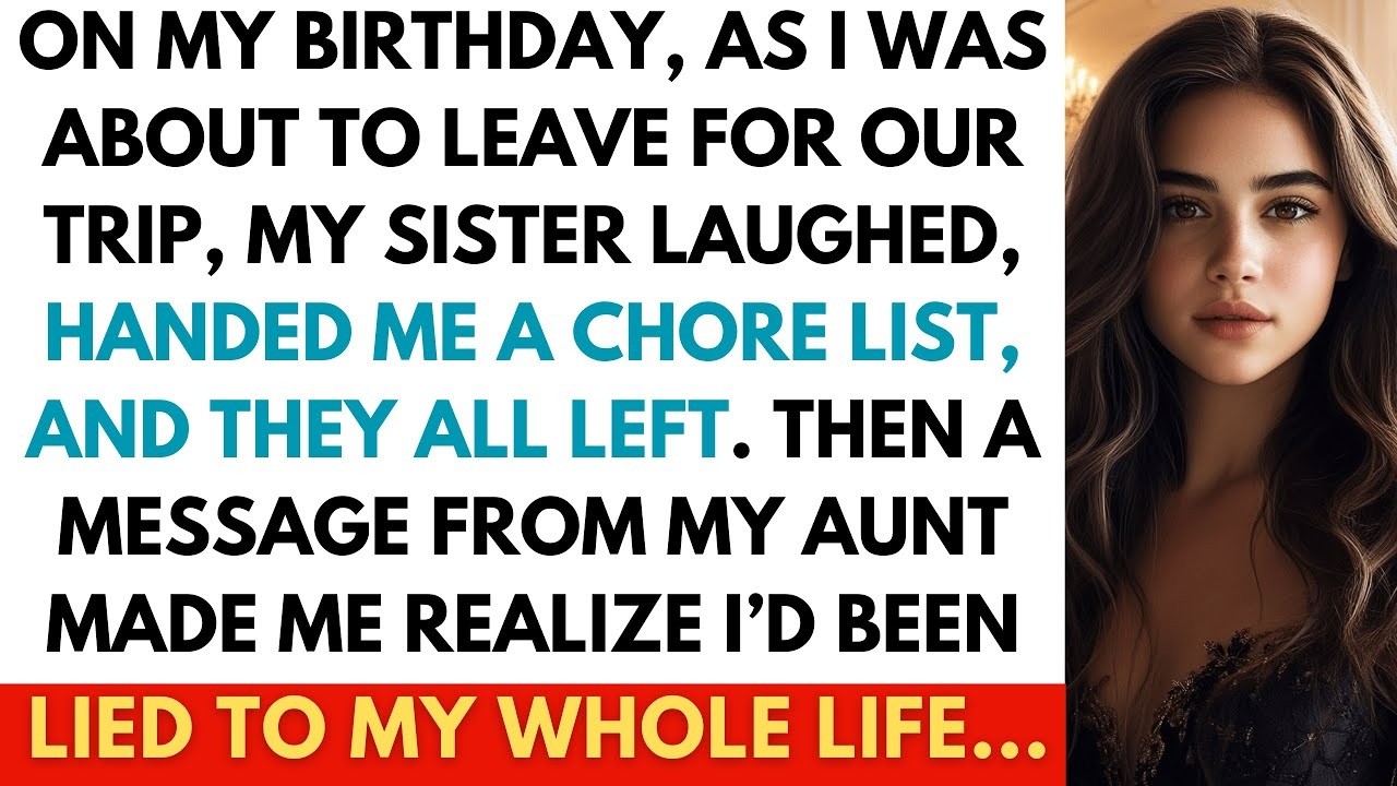 On My Birthday, My Parents Gave My Sister a Luxury Trip While I Got Chores—so I Found a Way Out