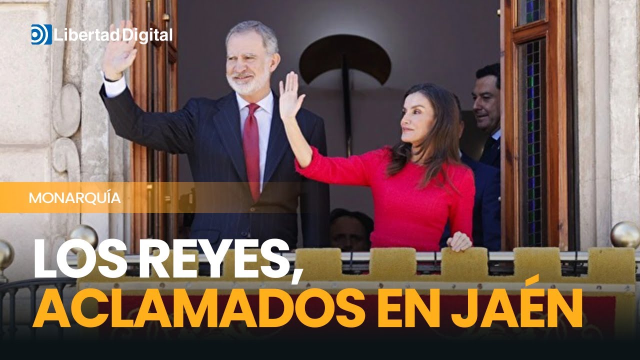 Los Reyes se dan un baño de masas en Jaen aclamados por toda la ciudad