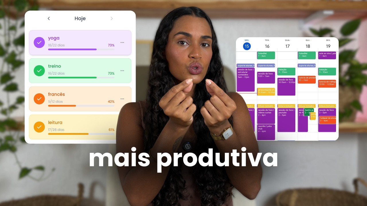 esse é o segredo que me faz ser mais produtiva na minha rotina.