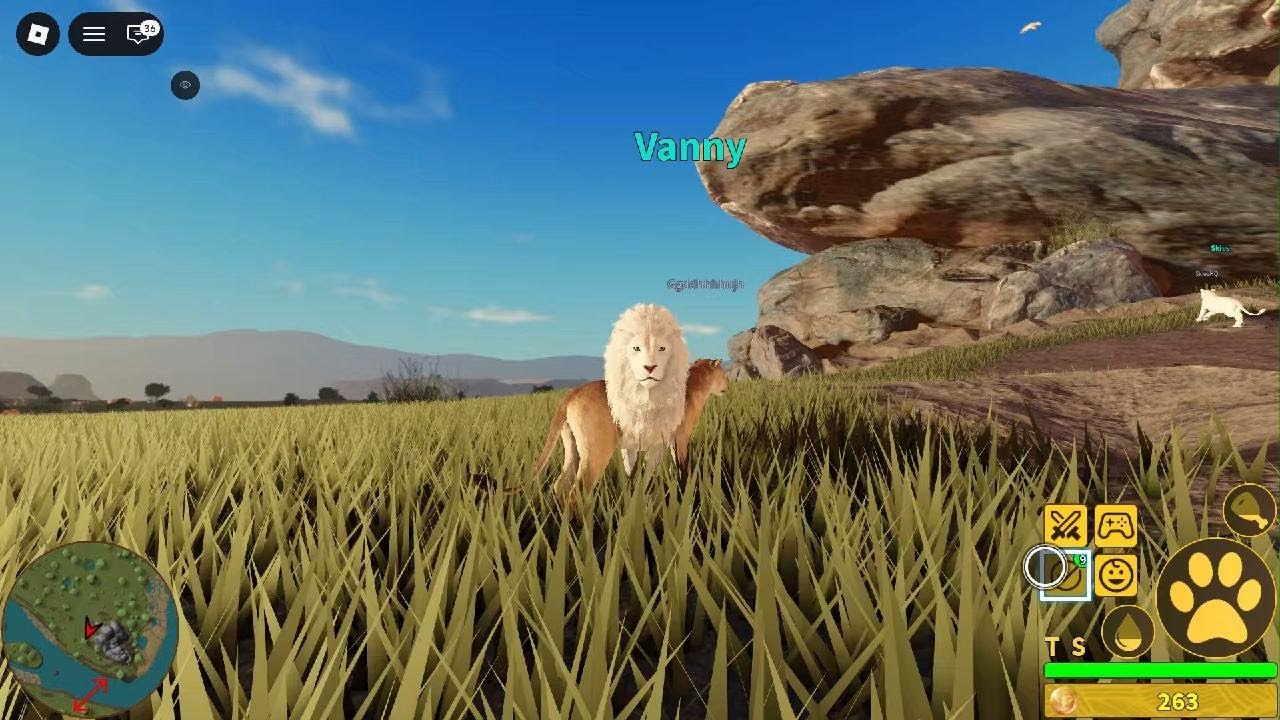 Roblox: Savannah life
