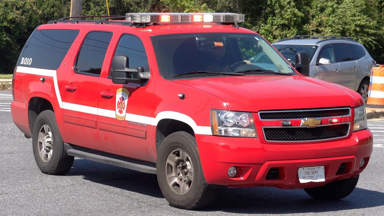 Baltimore City Fire Department RO 10 Responding