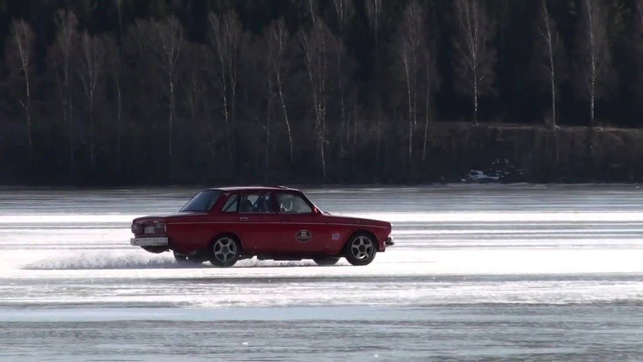 Iskörning med Volvo 164 b30 turbo, 526 rwhp 724 rwNm.