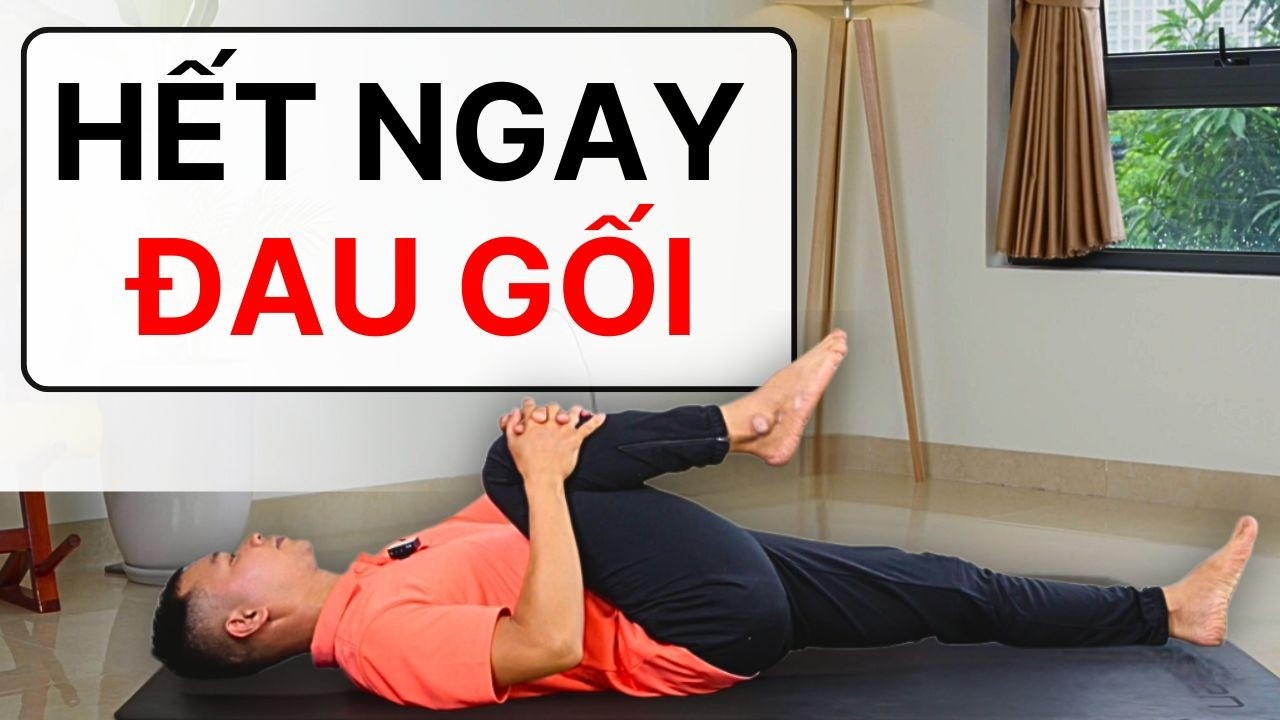 Yoga đặc trị ĐAU ĐẦU GỐI, giảm ngay THOÁI HOÁ KHỚP GỐI | Hải Ninh Yoga