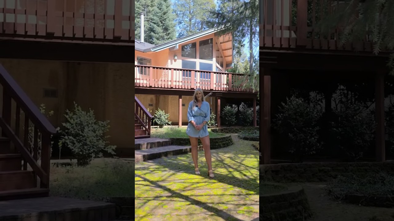 This home didn&rsquo;t come to play, it came to soothe your soul✨ #california #MountainHome #paradiselife