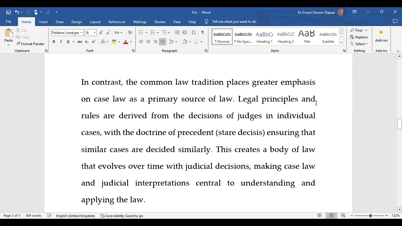 GHANA LEGAL SYSTEM AND METHOD SPECIAL TUTORIAL SESSIONS