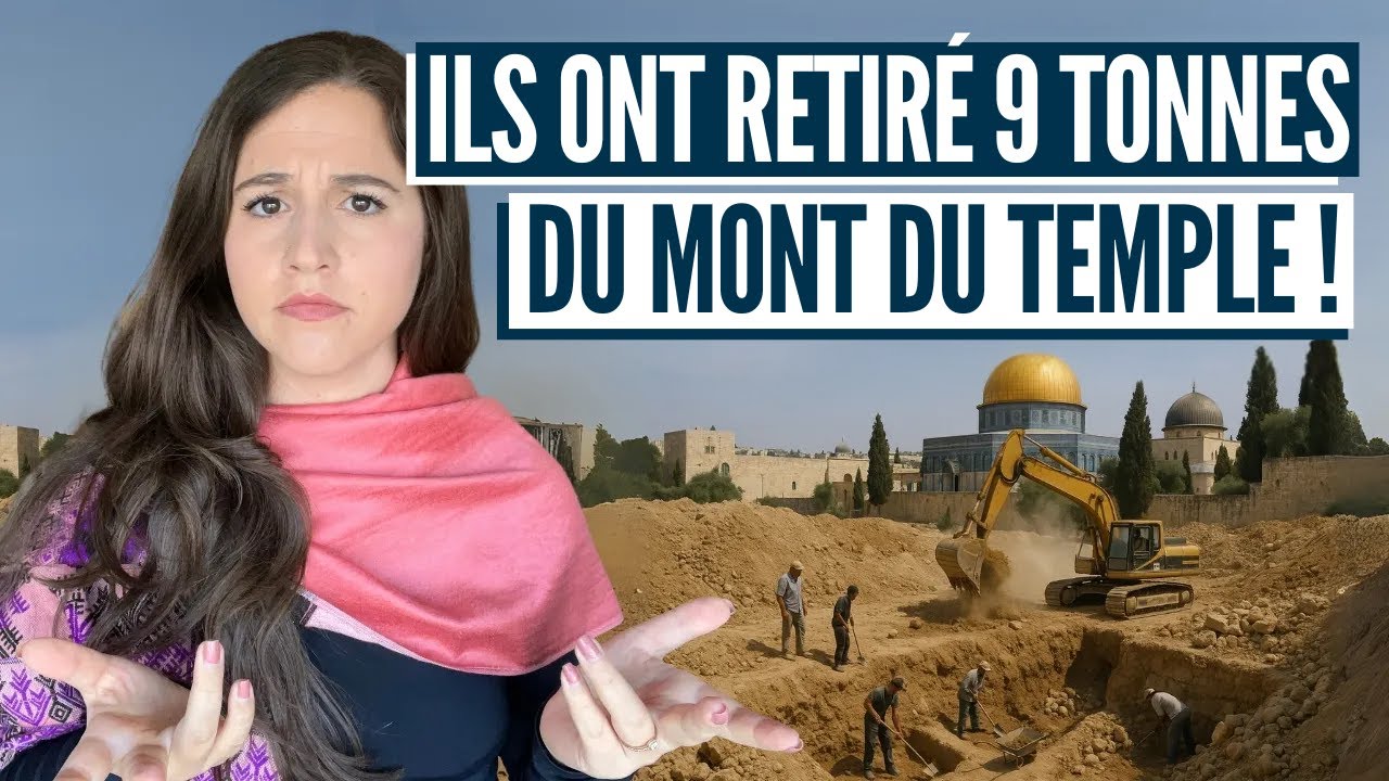 ALERTE ! Qu’ont-ils découvert SOUS LE TEMPLE ? Israël avec Aline
