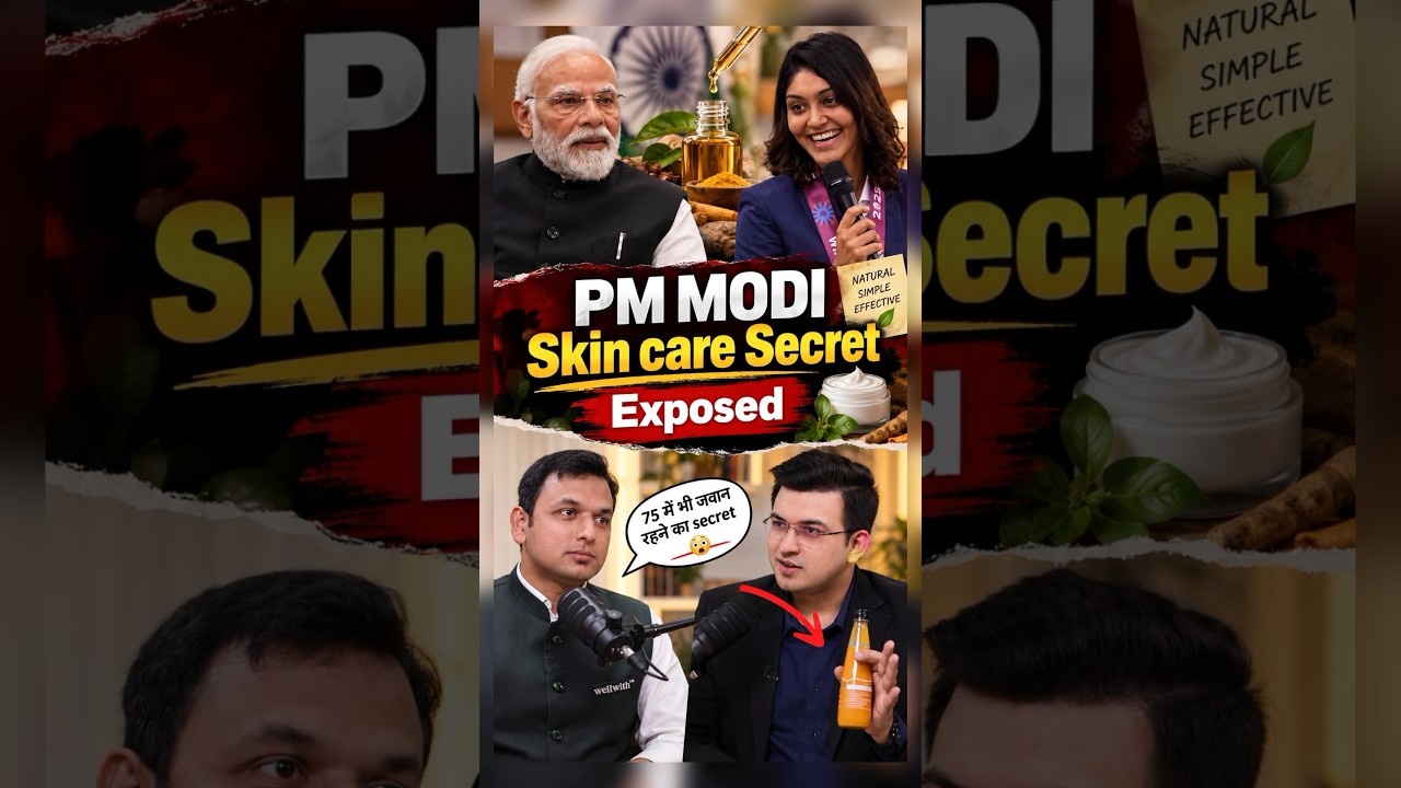 Pm Modi skin care exposed 😱😱 ft. Udit Chawla at #shubhankarmishra
