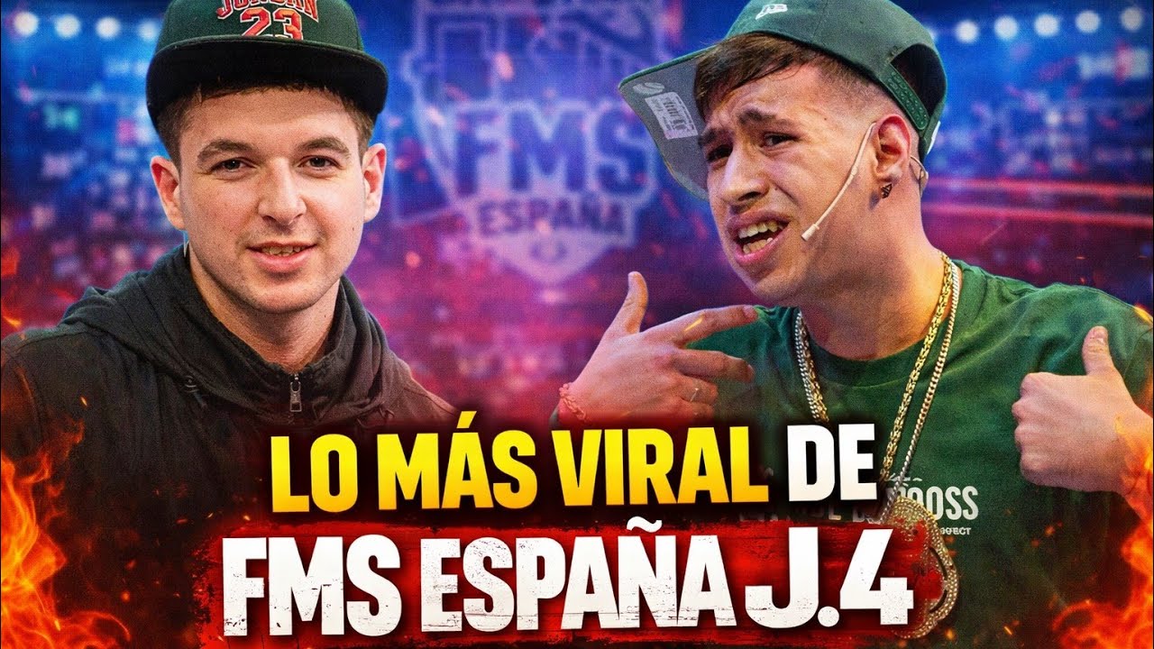 🔥 LAS RIMAS MAS VIRALES DE FMS ESPAÑA JORNADA 4 🔥