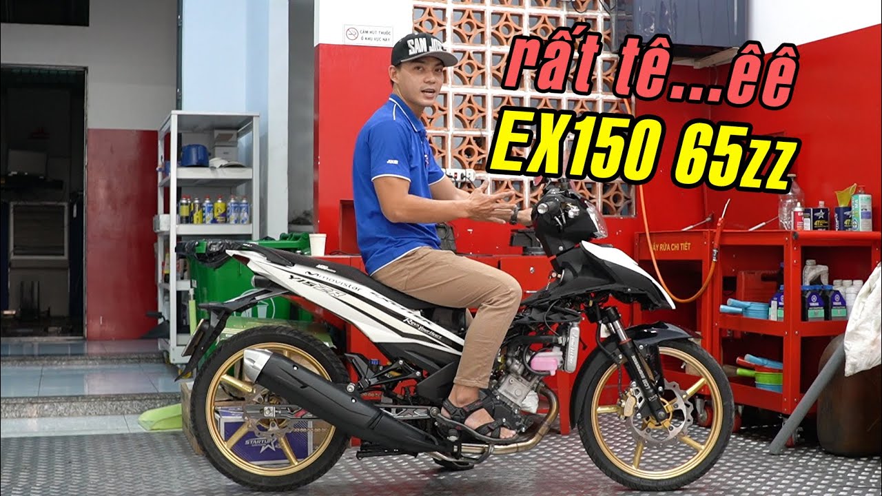 Chiếc Ex150 65zz có cảm giác nhất + đầm nhất mà AnLA từng test ride